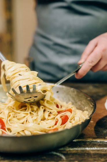 Linguine with Shrimp Scampi